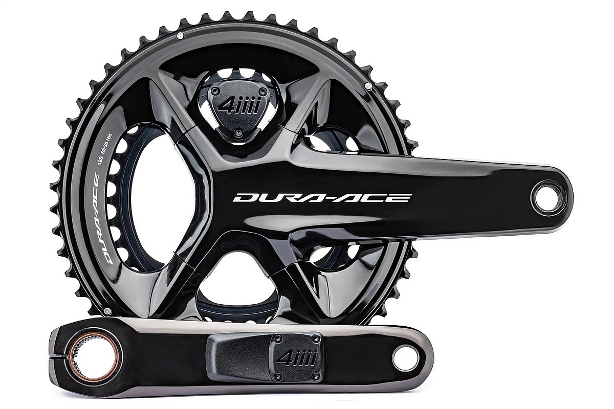 DURA-ACE クランクセット 4iiii 165mm 4iiii Dura Ace 9200 Precision 3+ Pro Crankset PowerMeter [PMD300