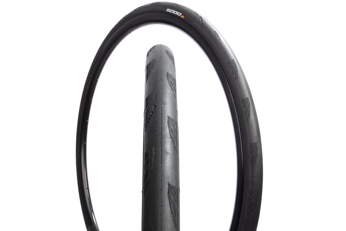 thumbnail image 2 of Continental Grand Prix 5000 Road Tire – 700x25c, Clincher, Black/Transparent – Foldable & Puncture Resistant 2 of 5