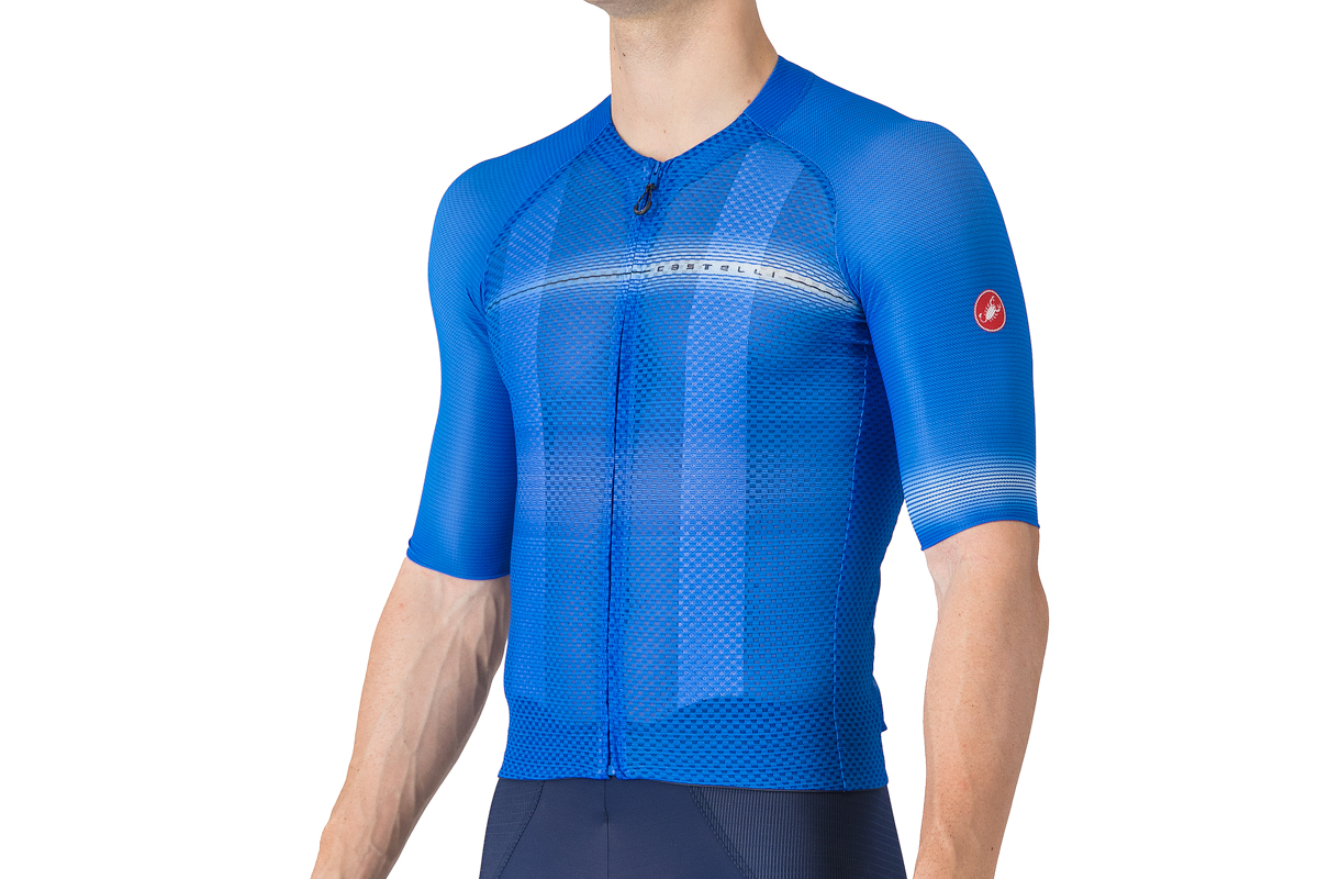 Castelli UPF LS JERSEY メンズ M 青 Castelli UPF LS JERSEY メンズ M 青 Castelli UPF Long-Sleeve