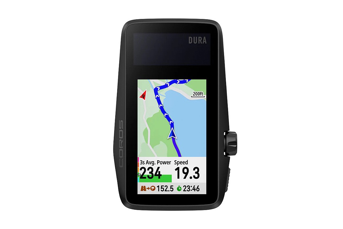 [美品]COROS DURA COROS DURA Solar GPS Computer [BDURA-BLK]