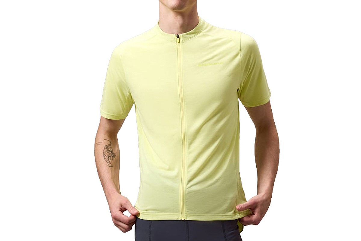 Endura Mens Loop SS Zipped Jersey