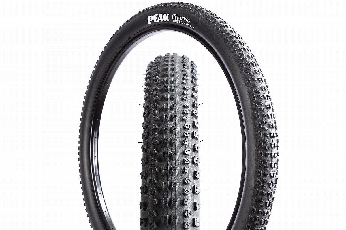 GOODYEAR PEAK ULTIMATE 700X40 チューブレスタイヤ Goodyear Peak 29x2.4 チューブレス50ブラック/ブラック GOODYEAR PEAK