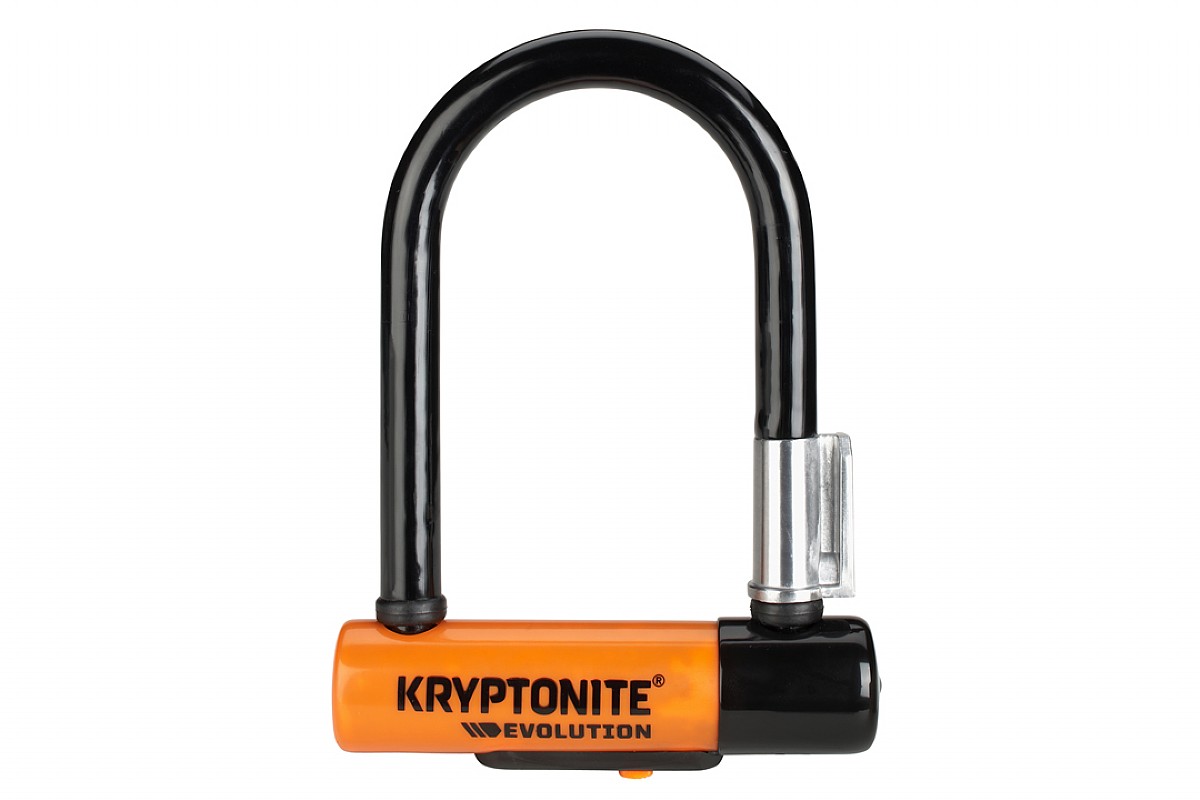 アクセサリー 15aw Supreme Kryptonite U-Lock mini-5 Supreme Kryptonite Evolution Mini-5 U-Lock Bicycle Lock Red