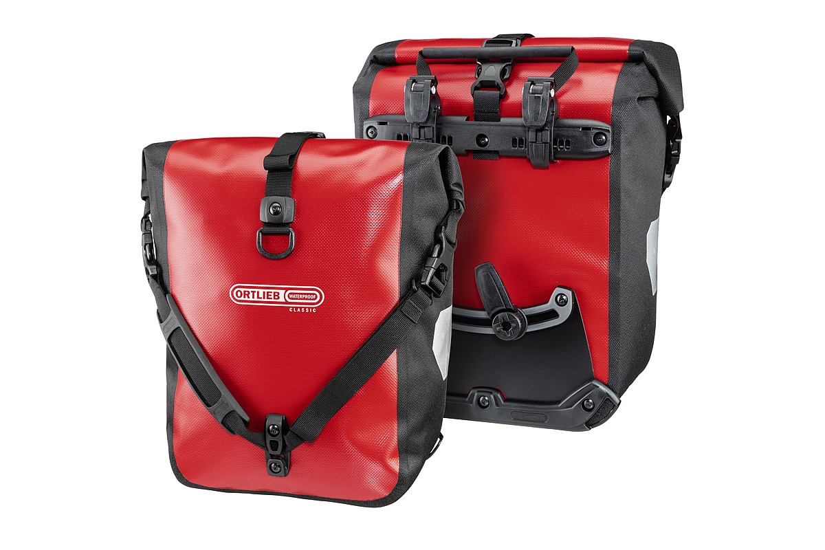 ORTLIEB Back Roller QL2.1 パニアバッグ　レッド Ortlieb Back-Roller Plus Pannier QL2.1 Single [F5208]