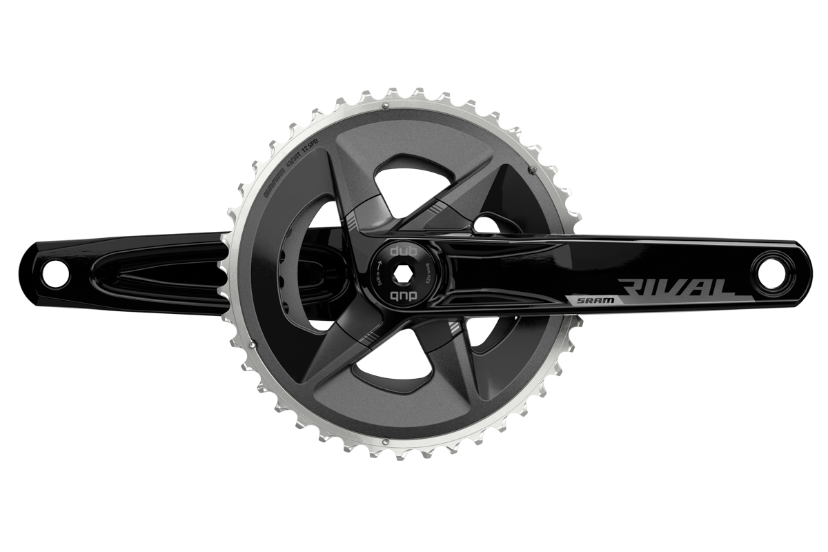 SRAM Rival AXS D1 DUB Wide Double Crankset [00.6118.613.002]