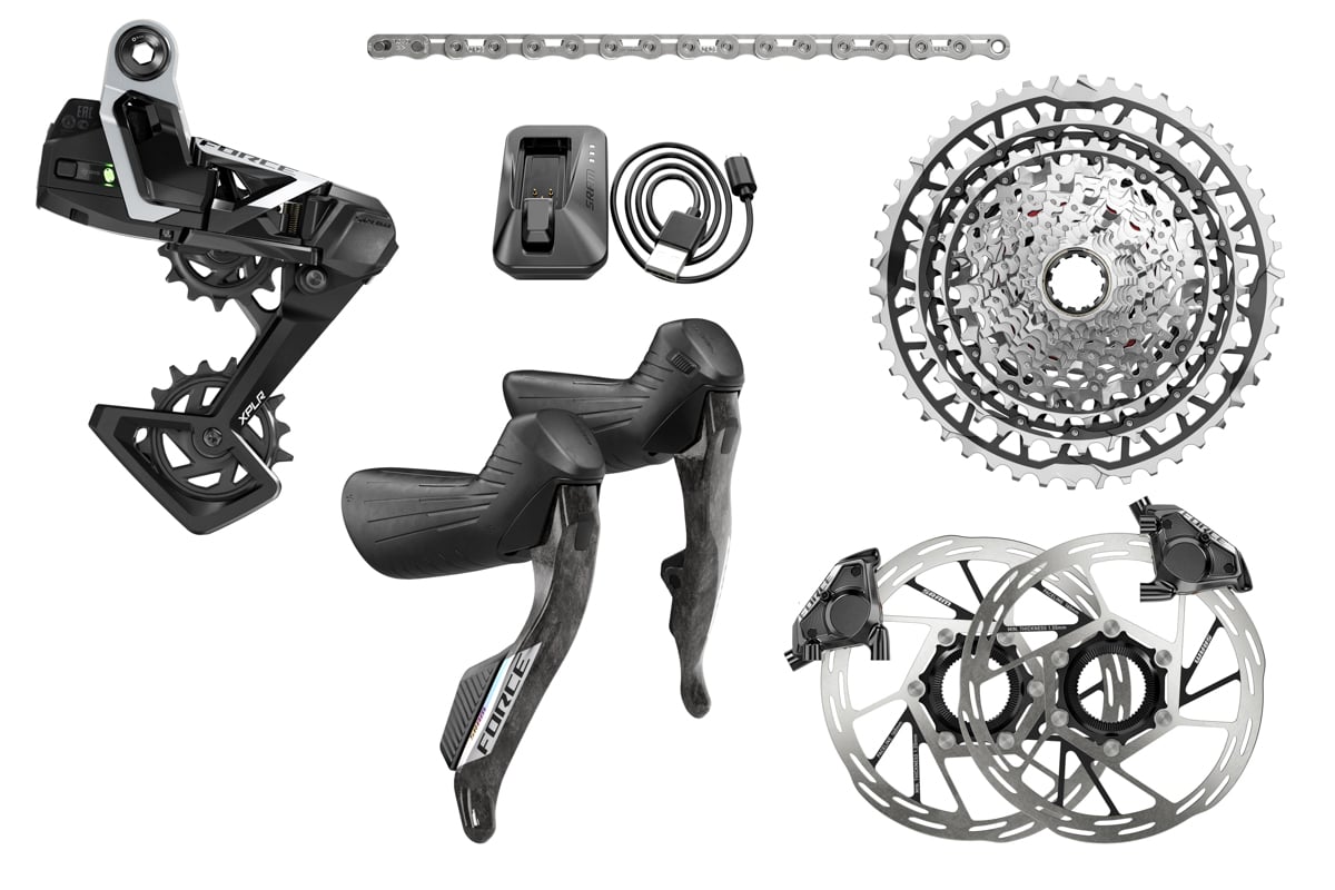 SRAM Force XPLR セット SRAM Force AXS E1 XPLR 13-Speed Groupset
