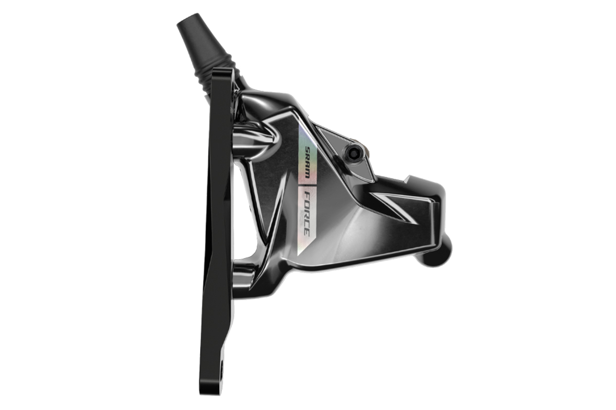 SRAM Force AXS Road Brake Caliper – Hydraulic Disc Brake, Includes SwissStop Pads, Black, D1 Fit