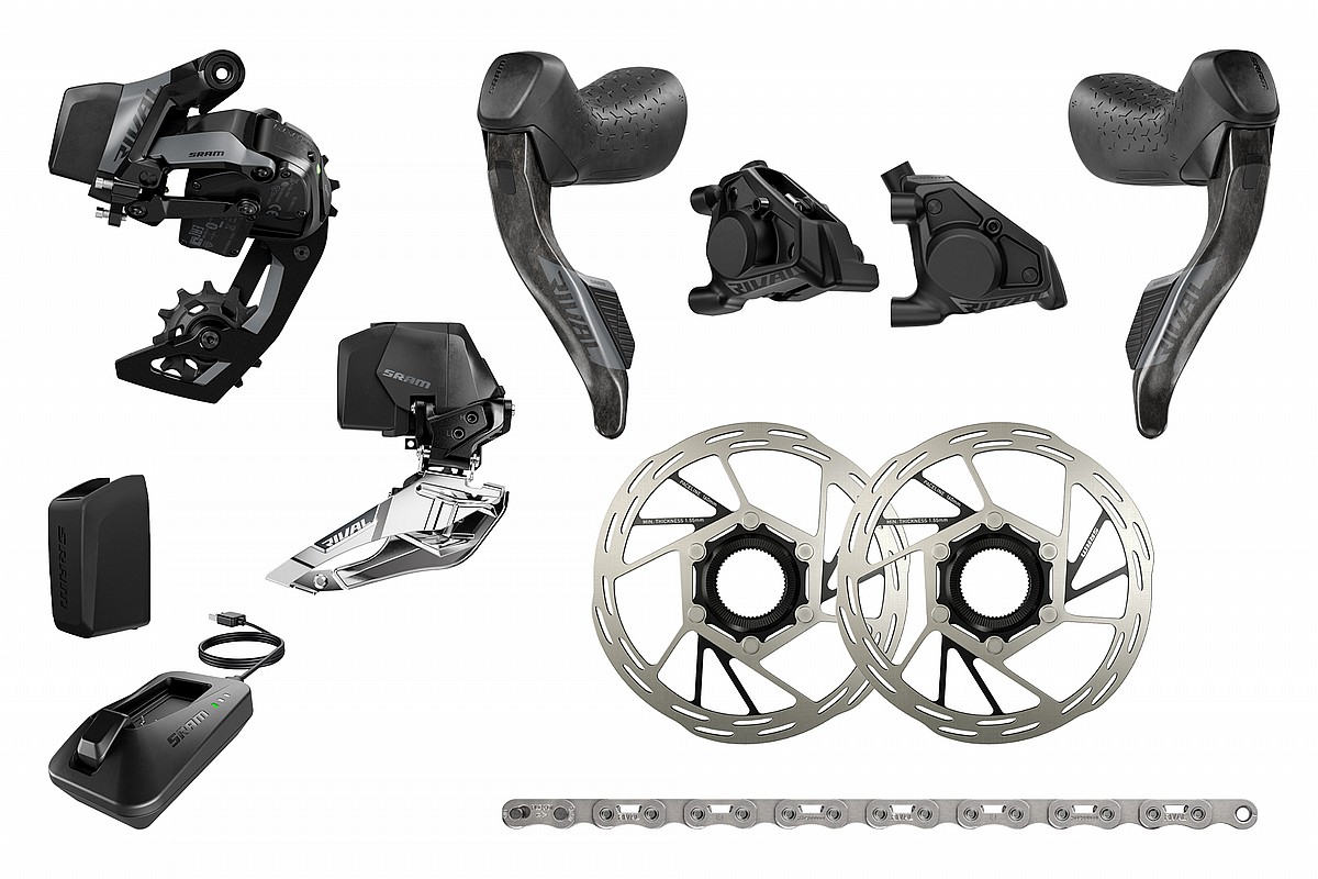 SRAM Rival eTap AXS 12s セット【無線電動】 SRAM Rival eTap AXS 12-Speed 2X HRD Electronic Wireless Groupset