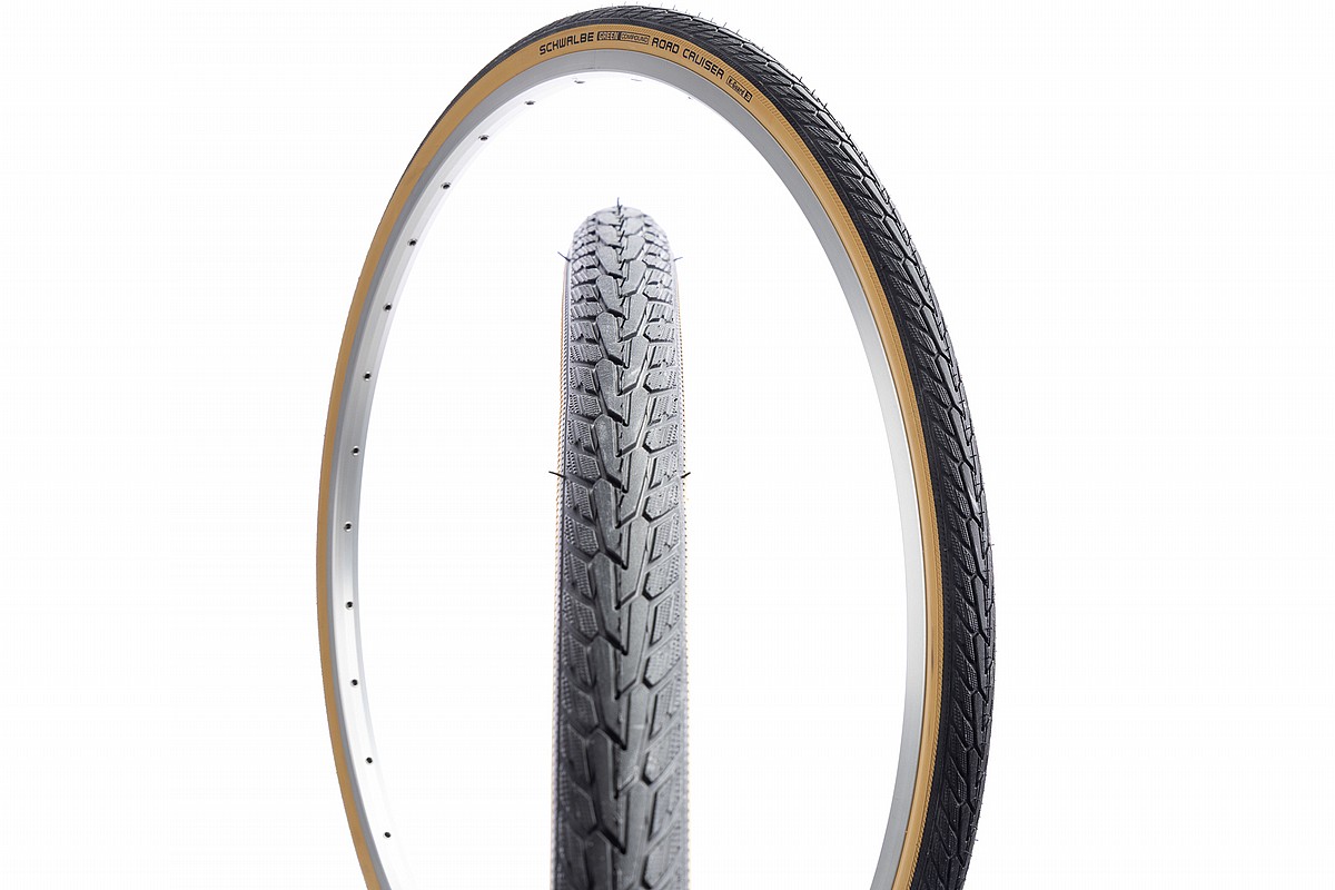 thumbnail image 2 of Schwalbe Road Cruiser 24 X 1.75 White Wall Tyre - Puncture Resistant With Tube Bundle 2 of 6