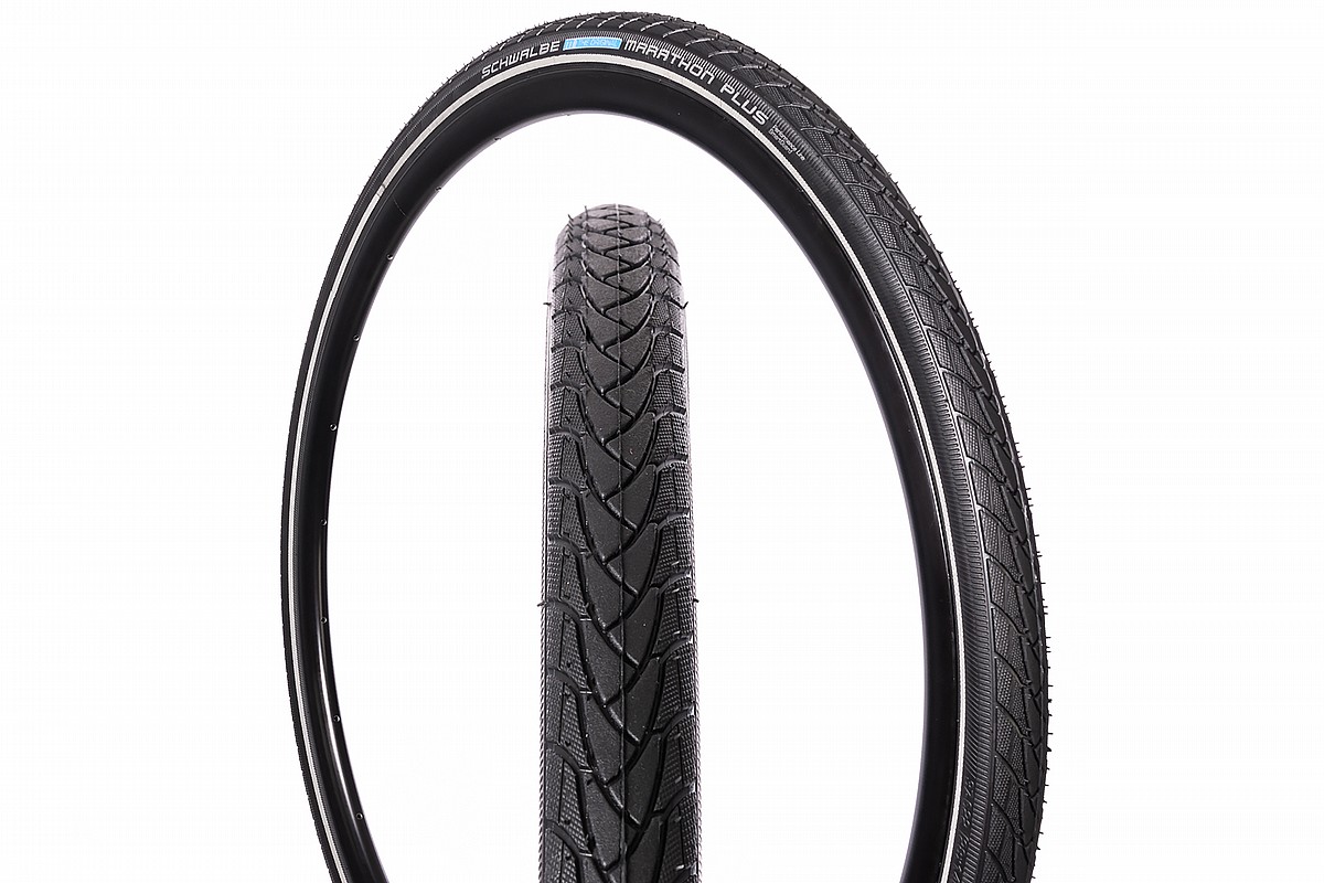 Schwalbe Pneu Schwalbe Marathon Plus Tour Anti-Crevaison  Pour Vélo Trekking/E-Bike Jusqu'à 50km/h Piece Vtt 27