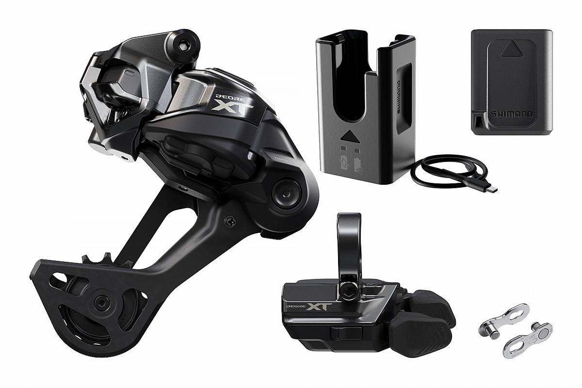 新型シマノ XT M8250 DI2 GS ワイヤレス アップグレードキット Shimano XT M8250 Di2 Wireless Upgrade Kit