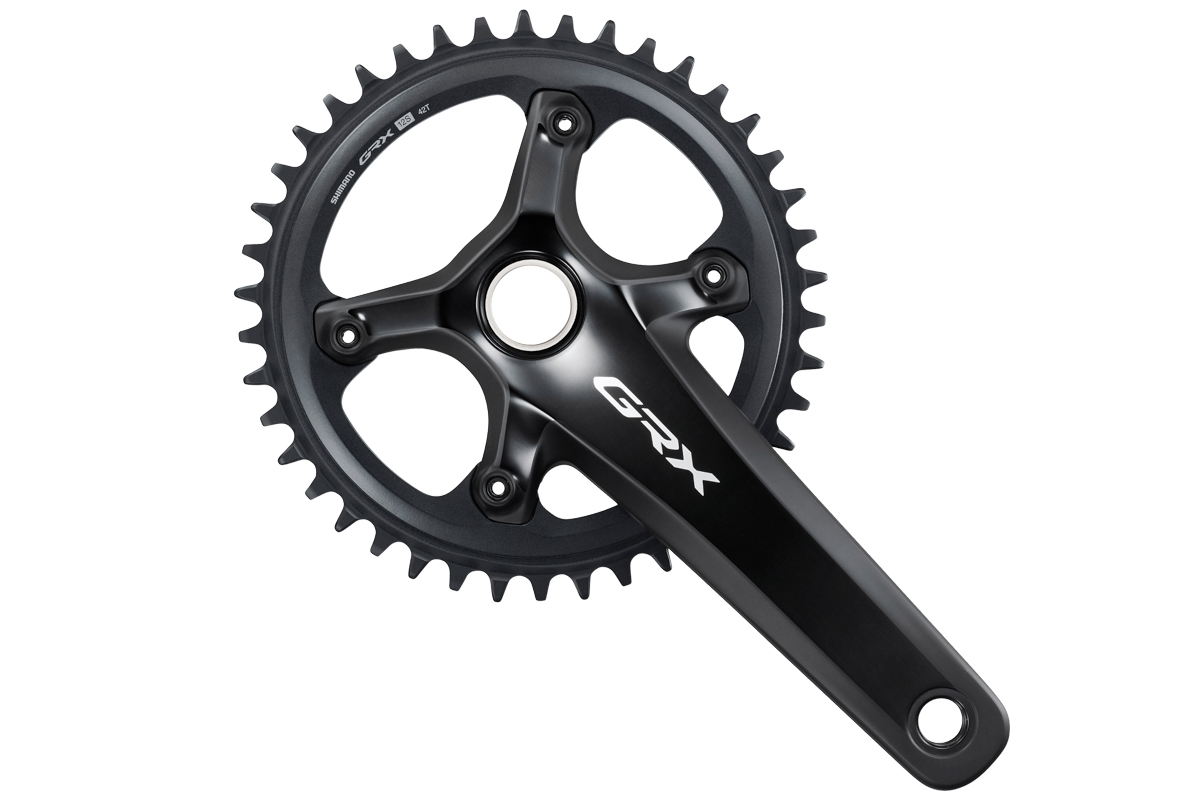 メンテナンス SPECIALIZED FUSED STOCK CRANKSET Shimano GRX FC-RX820 1x 12-Speed Crankset [IFCRX8201CXB2]