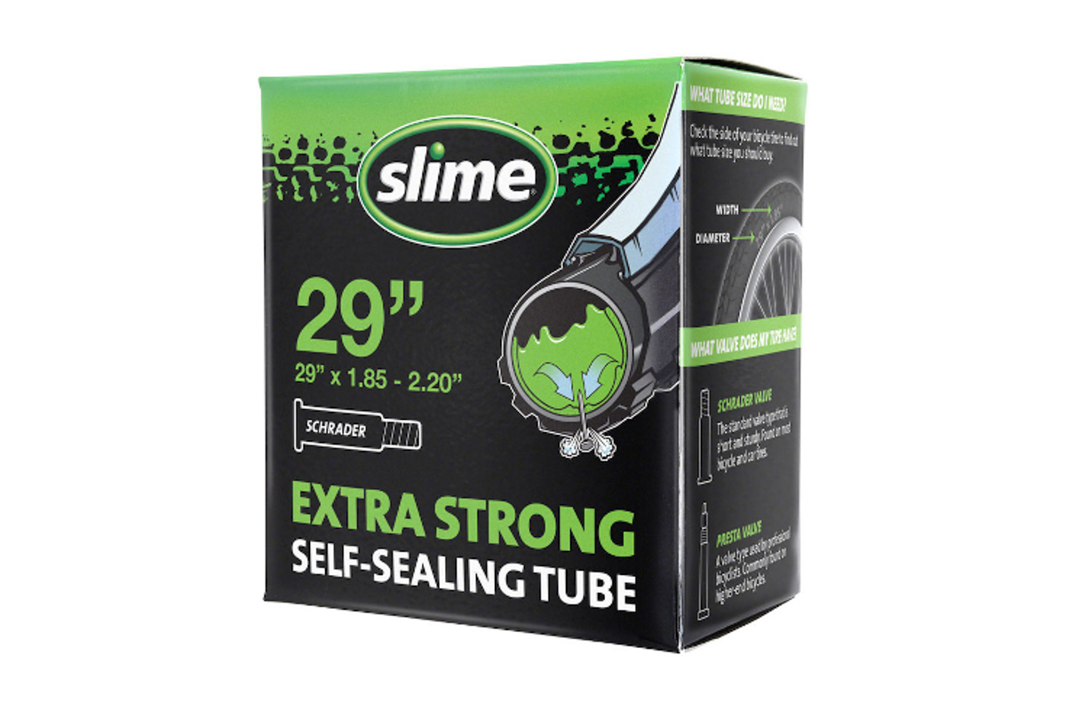 slime schrader bike inner tube