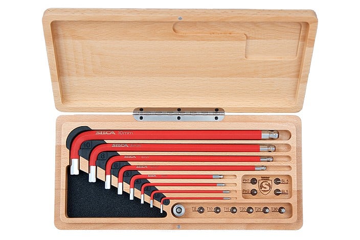 SILCA(シリカ) HX-One TOOL KIT BOX Silca HX-ONE home essentials tool kit in wood box [AM-TL-HEX