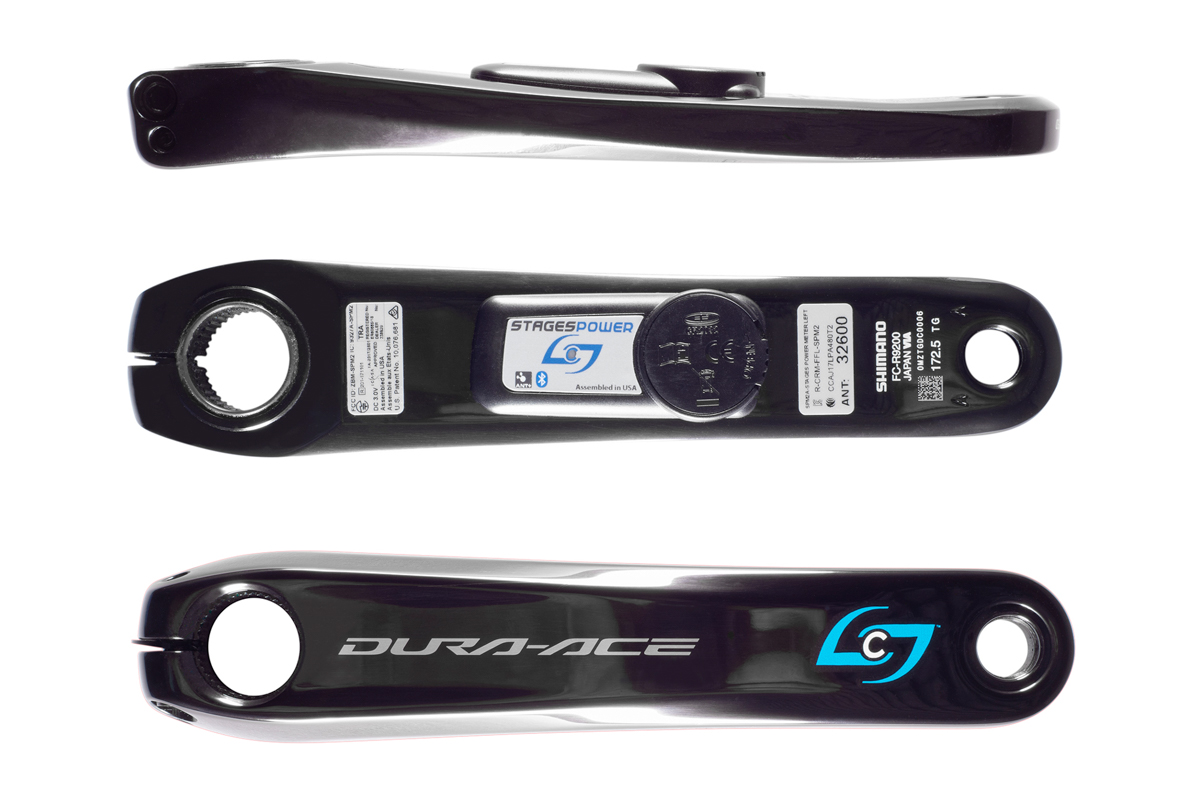 アルテグラ　パワーメーター　stages power 170 Stages Cycling Gen 3 Dura-Ace R9200 Single Leg Power Meter [D92L-D]
