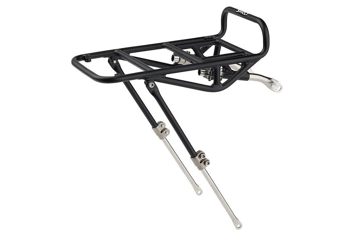 【中古】 surly 8 pack rack（black）［旧型］ Surly 8-Pack Rack 2.0 Front
