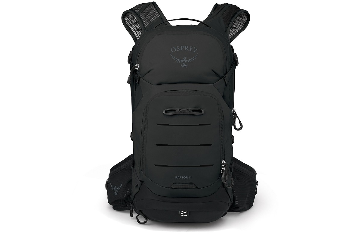 osprey backpack motorcycle Men's Raptor LT 12 W-RES Bike Bag Compression straps Osprey Bags & Packs 