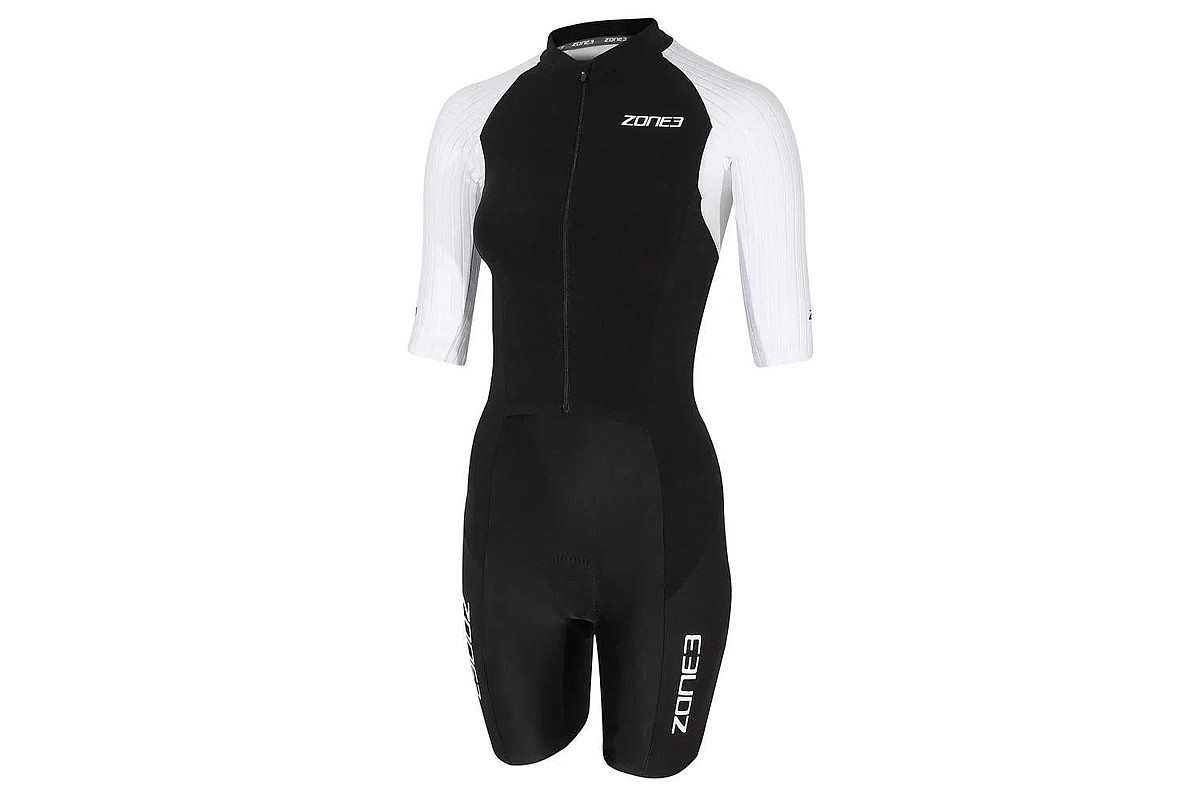 ZONE3 Womens Lava Long Distance Short Sleeve Trisuit [TS20WLFZ101/L]