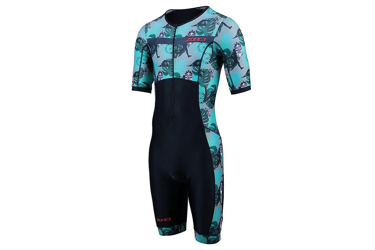 サップパドル　3ピース ZONE3 Mens Activate+ Momentum II Short Sleeve Trisuit