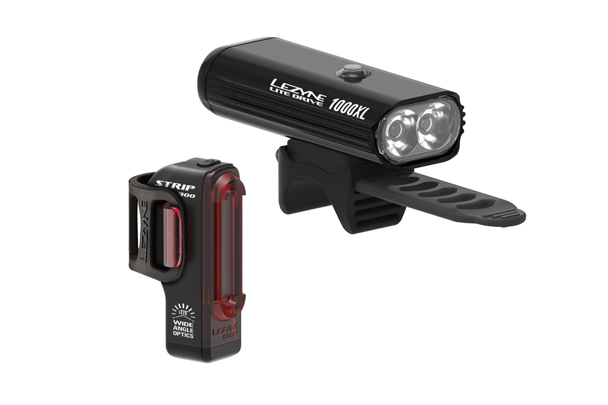 Gloss Black 1000 Lumens LED Rechargeable Bicycle Light Lezyne Lite Drive 1000XL Gloss Black 1000 Lumens LED Rechargeable Bicycle Light Lezyne Lite Drive 1000XL