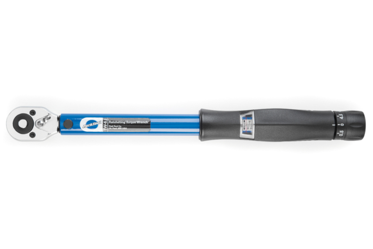 2019 Park Tool TW-6.2 Click Type Ratcheting Bicycle Torque Wrench 3/8-Inch Drive 