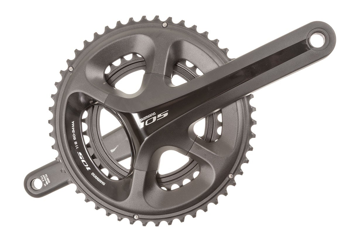 shimano 105 5800 11 speed compact chainset