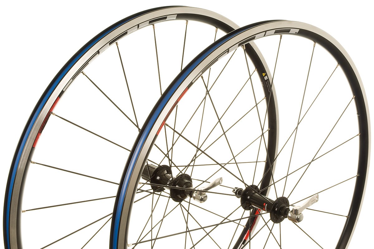 Shimano WH-R501 Clincher Wheelset [EWHR501PEBMY] at BikeTiresDirect