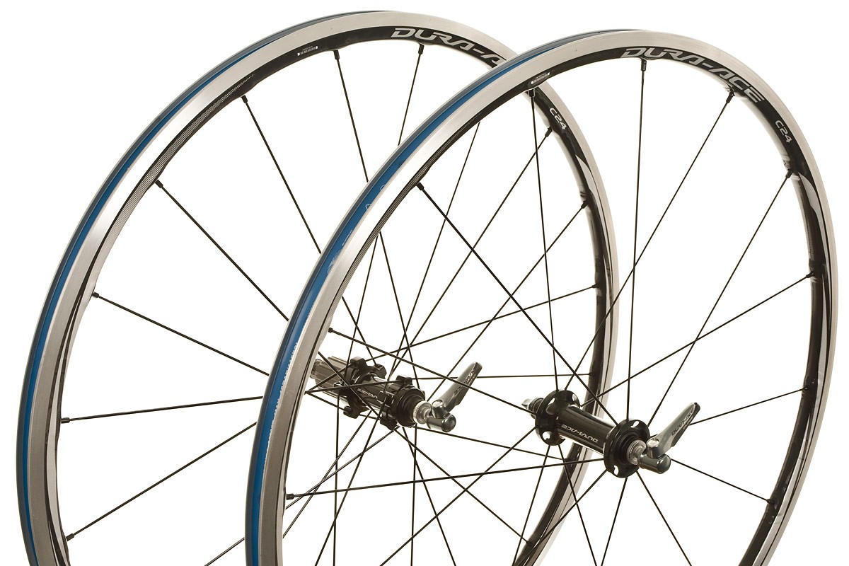 Shimano Dura-Ace WH-9000-C24-CL Clincher Wheelset [EWH9000C24FREC] at  BikeTiresDirect